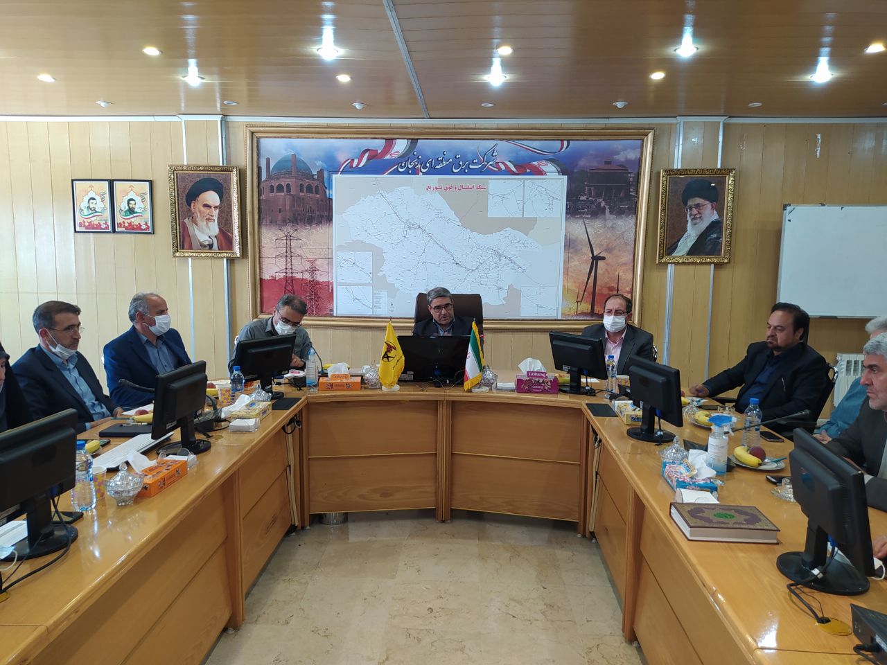 شرکت برق منطقه ای زنجان، در بسیاری از امور پیشرو میباشد