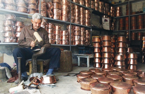نقش برجسته‌ زنجان به‌عنوان یکی از مهم‌ترین استان‌های تولیدکننده صنایع‌دستی فلزی کشور