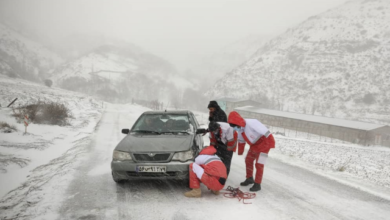 بیشترین حوادث در زمستان مربوط به وقوع برف و کولاک جاده هاست