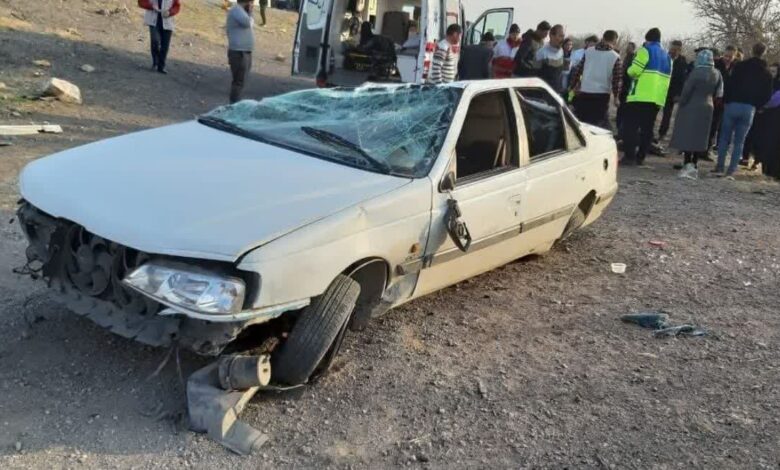 تصادف در زنجان چهار فوتی و مصدوم بر جا گذاشت