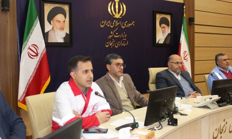 طرح زمستانی هلال احمر در 17 پایگاه امداد و نجات جاده ای زنجان انجام می شود