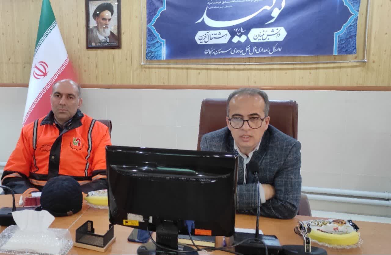 بازگشایی و روسازی 48کیلومتر راه روستایی در زنجان