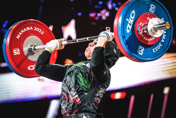 حضور دختر وزنه‌بردار زنجانی در مسابقات جهانی کلمبیا