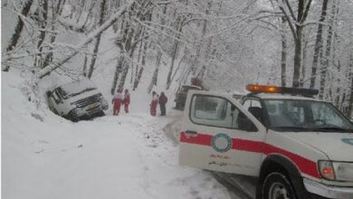 آماده امدادرسانی به رانندگان در یخبندان و کولاک هستیم