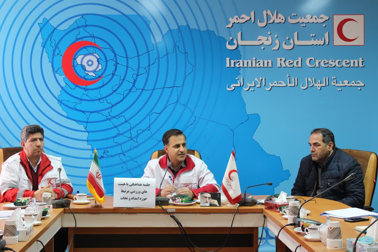 ظرفیت هیئت های ورزشی در امدادرسانی های هلال احمر استفاده می شود