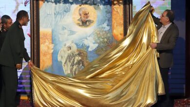 اثر هنری نقاشی «پرواز» رونمایی شد