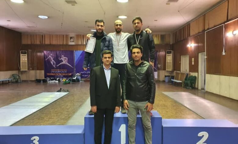 کسب سه مقام حاصل تلاش شمشیربازان زنجانی