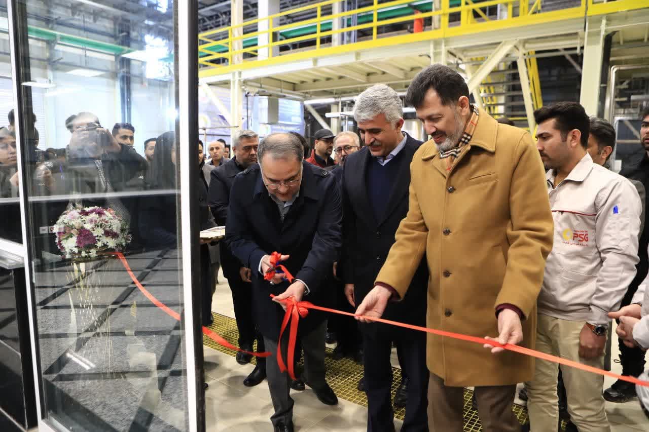 نخستین فاز شرکت پدیده شیمی غرب زنجان افتتاح شد