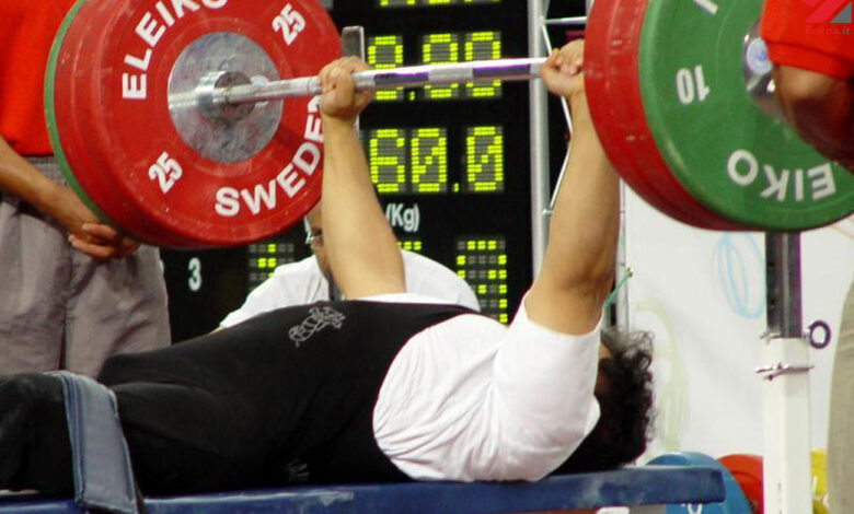 مسابقات پرس سینه با لوازم و‌ بدون لوازم قهرمانی استان زنجان برگزار شد