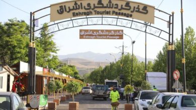 گذر گردشگری اشراق زنجان افتتاح شد