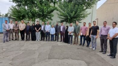 مراسم بدرقه احمد مهری عضو تیم ملی پرورش اندام به مسابقات آسيايى برگزار شد