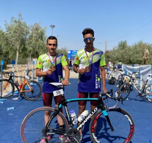 تیم زنجان قهرمان مسابقات دواتلون قهرمانی کشور شد