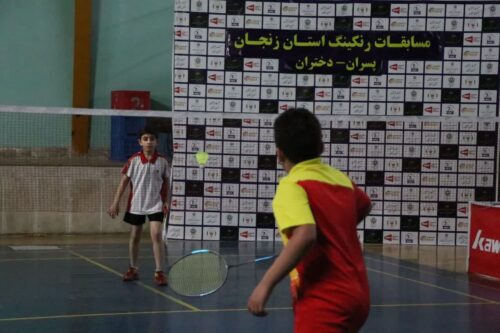 نفرات برتر مسابقات رنکینگ بدمینتون استان زنجان مشخص شد