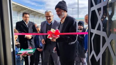 گزارش تصویری افتتاح نمازخانه میدان میوه و تره بار و پایانه صادراتی استان زنجان