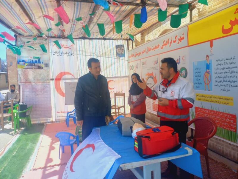 خدمات هلال احمر زنجان به مسافران نوروزی از مرز 22 هزار نفر گذشت