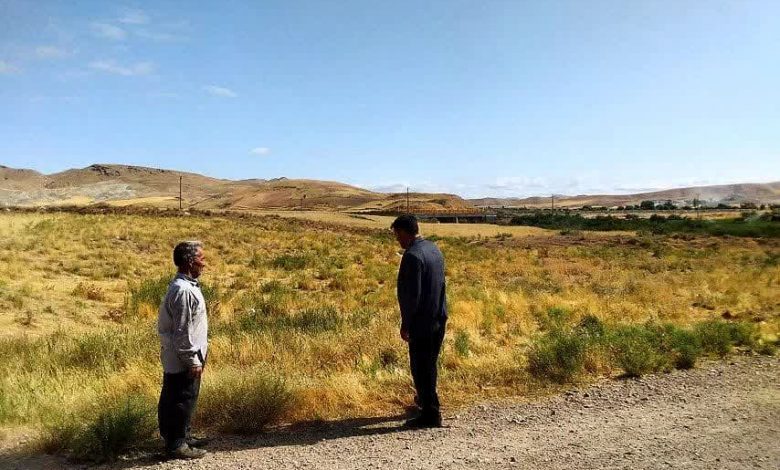 وقف زمین در روستای قمچقای برای برگزاری مراسم تعزیه خوانی