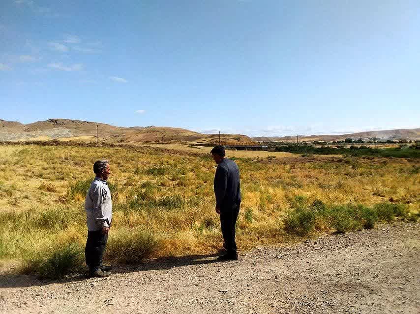 وقف زمین در روستای قمچقای برای برگزاری مراسم تعزیه خوانی