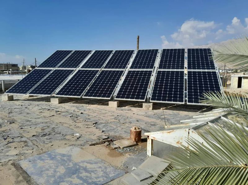 نصب 25 سلول خورشیدی در شهرستان ایجرود